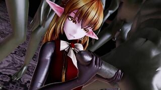 Elf X Goblins Monster Fantasy Orgy - MMD