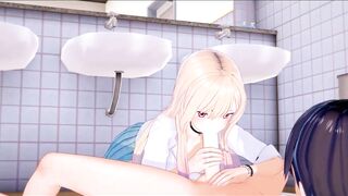 Marin Kitagawa Blowjob Koikatsu Hentai