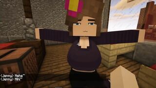 Minecraft jenny. This ass isn't gonna fuck itself part 3