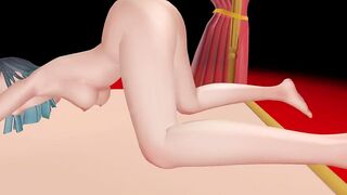 【SEX-MMD】(No man model) Anna PELO style hip dance【R-18】