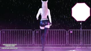 MMD Hyolyn - Say My Name Ahri Sexy Kpop Dance League of Legends 4K 60FPS