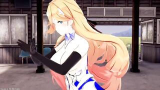 0409 -【R18-MMD】Honkai Impact 3rd 崩坏三 four Thicc valkyrie and the lucky captain