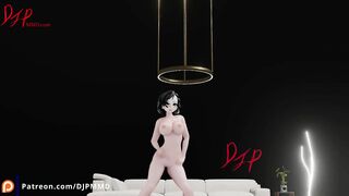 FUTA Blender MMD Rachel Bad boy 1467