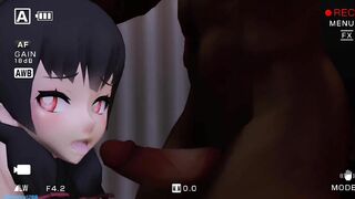 【SEX-MMD】(Threesome) Demo Isokaze 2【R-18】