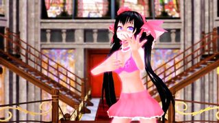 【MMD】Pink Cat - NJXA Pink【R-18】