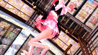 【MMD】Pink Cat - NJXA Pink【R-18】