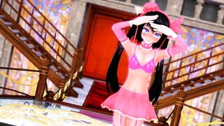 【MMD】Pink Cat - NJXA Pink【R-18】