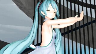 【MMD】Hatsune Miku - Real World【R-18】