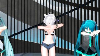 【MMD】Hatsune Miku - Real World【R-18】