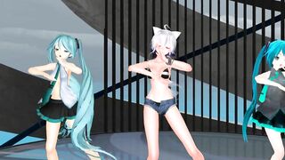 【MMD】Hatsune Miku - Real World【R-18】