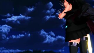 【MMD】Body To Body with a light pilgrimage demon【R-18】