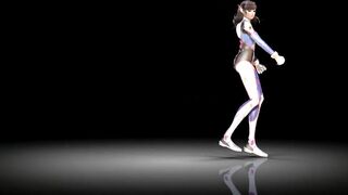 【MMD】D VA 【R-18】