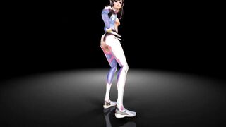 【MMD】D VA 【R-18】