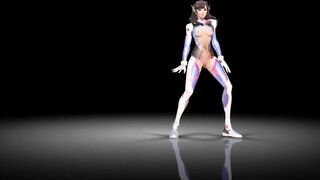 【MMD】D VA 【R-18】