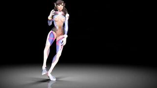 【MMD】D VA 【R-18】