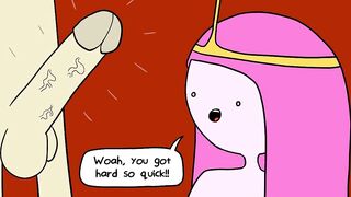 Princess Bubblegum Sucks Cock