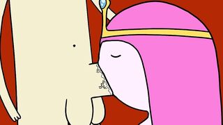 Princess Bubblegum Sucks Cock