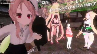 【SIXKEY】VRChat 韓國女生沒事就嬌喘! #15 【日語中字】韓国の女の子 やらしい声!