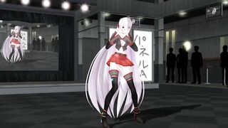 【MMD】Scotty Hatsune Miku disappears【R-18】