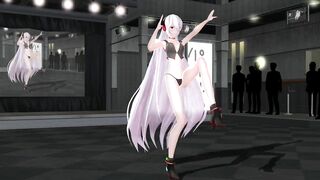 【MMD】Scotty Hatsune Miku disappears【R-18】