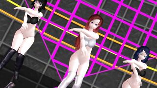 【MMD】Kasuko & others - Nostalogic【R-18】