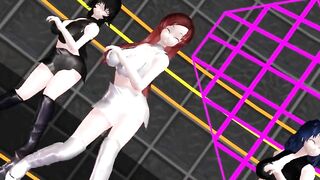 【MMD】Kasuko & others - Nostalogic【R-18】