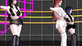 【MMD】Kasuko & others - Nostalogic【R-18】