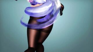 【MMD】(Pantyhose) Haku - sexymi【R-18】