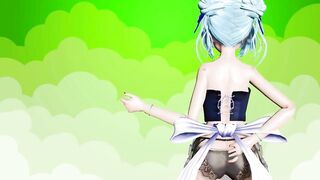 【MMD】Cute maid - LAMB【R-18】