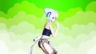 【MMD】Cute maid - LAMB【R-18】