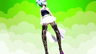 【MMD】Cute maid - LAMB【R-18】