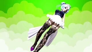 【MMD】Cute maid - LAMB【R-18】