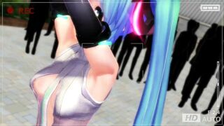 【MMD】Tda Miku - Commonplace【R-18】