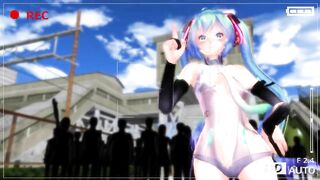 【MMD】Tda Miku - Commonplace【R-18】