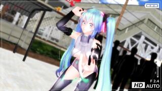 【MMD】Tda Miku - Commonplace【R-18】