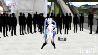 【MMD】Tda Miku - Commonplace【R-18】