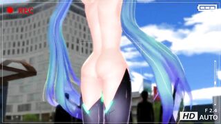 【MMD】Tda Miku - Commonplace【R-18】