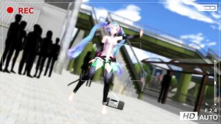 【MMD】Tda Miku - Commonplace【R-18】