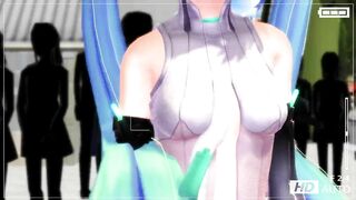 【MMD】Tda Miku - Commonplace【R-18】