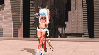 【MMD】Cyber Jackie Galrider18 - Addict【R-18】