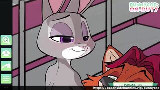 Judy Hopps x Gideon - Bunnycop v4.0