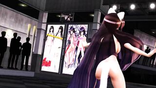 【MMD】Princess dances - PINK CAT (Nico Douga deleted version)【R-18】