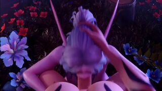 INTENSE TASTY BLOWJOB SWEET TASTY PLEASURE NAUGHTY KNIGHT BUTTOCKS HARD SEX【BY】spluckytama