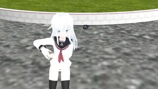 【MMD】KanColle Hibiki - WAVE FILE【R-18】