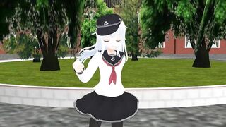 【MMD】KanColle Hibiki - WAVE FILE【R-18】