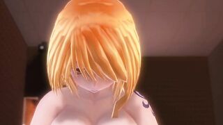 【SEX-MMD】Nami-sans - Slime Night Appeared【R-18】