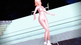 【MMD】Pink Cat feat.Nami【R-18】