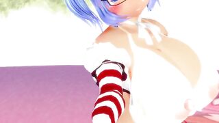 【MMD】Original older sister (Huge breasts)【R-18】