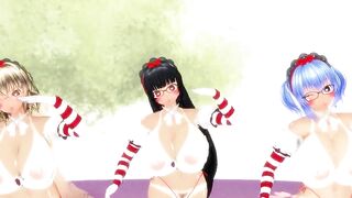 【MMD】Original older sister (Huge breasts)【R-18】