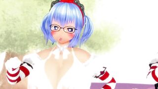 【MMD】Original older sister (Huge breasts)【R-18】